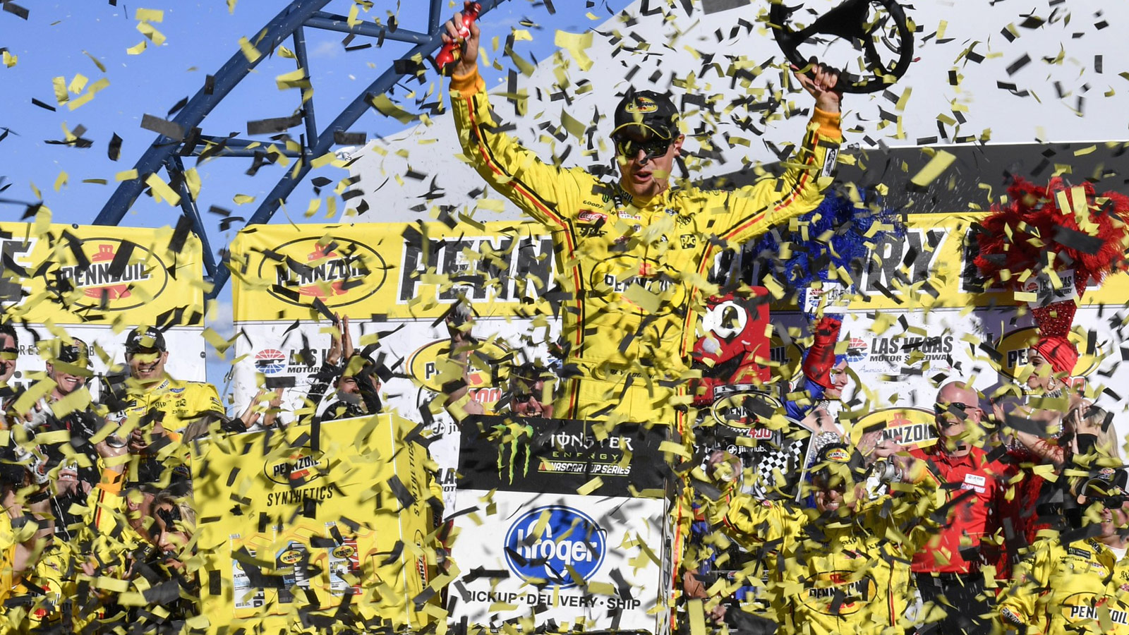 Foto: Team Penske / Twitter | NASCAR Las Vegas 2019 Joey Logano