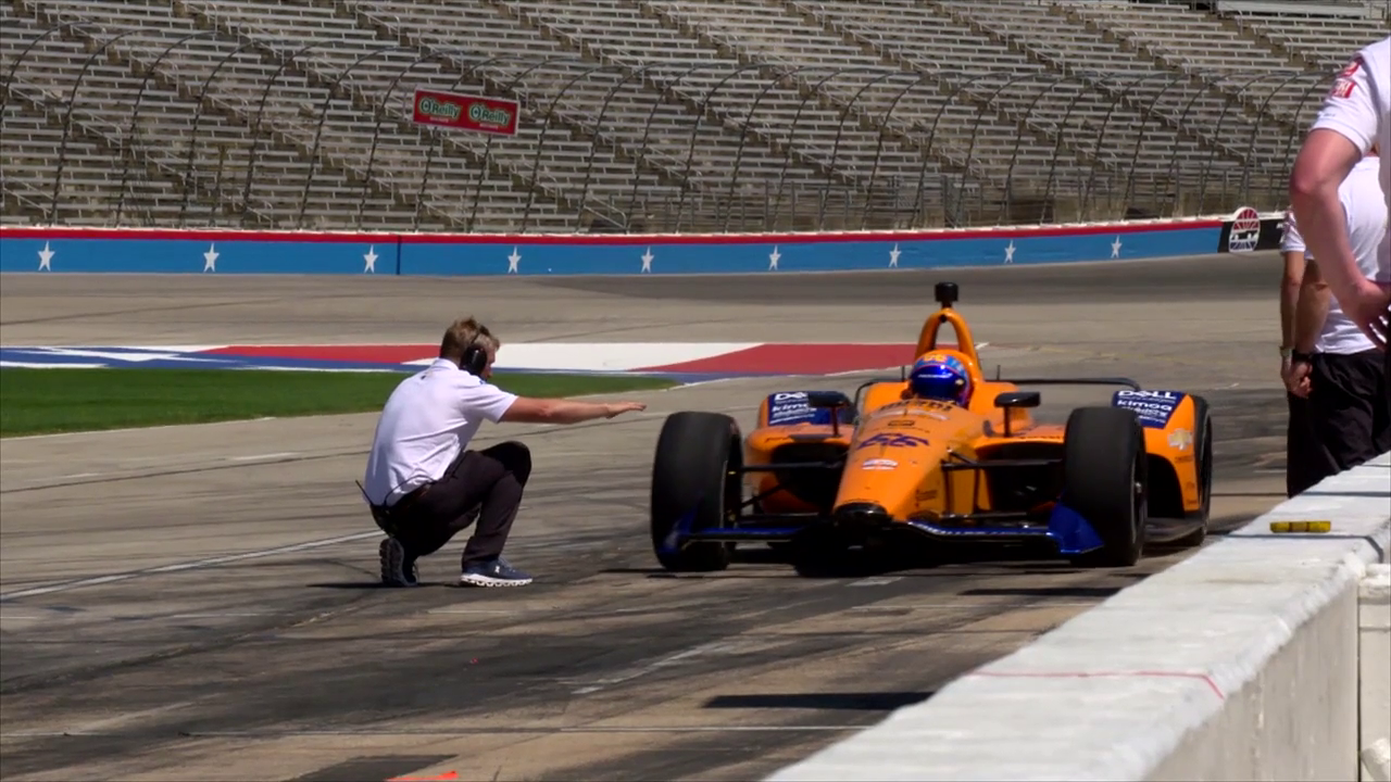 Indycar: Alonso im letzten Test Schnellster