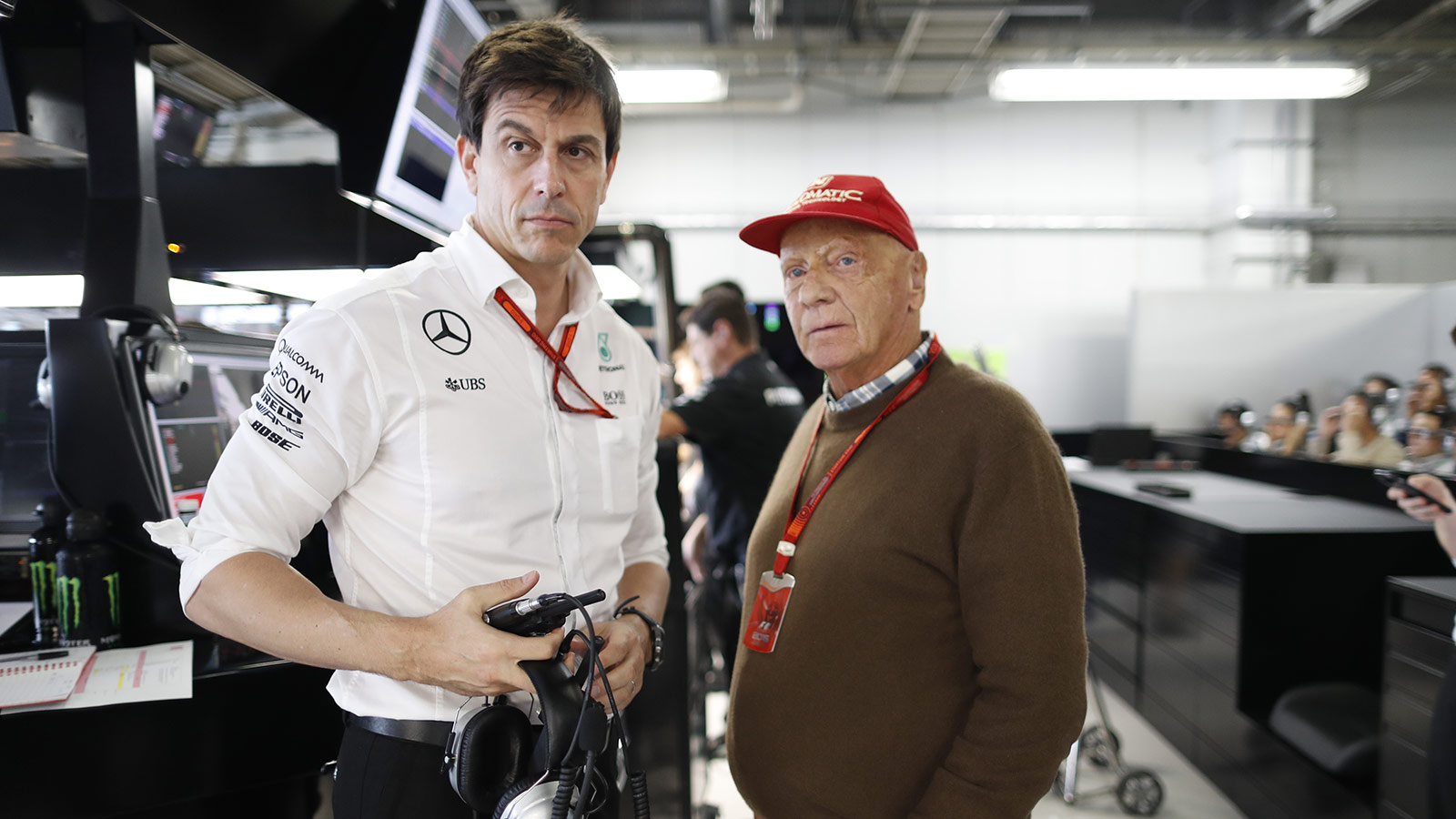 Niki Lauda, Toto Wolf - Foto: Daimler AG