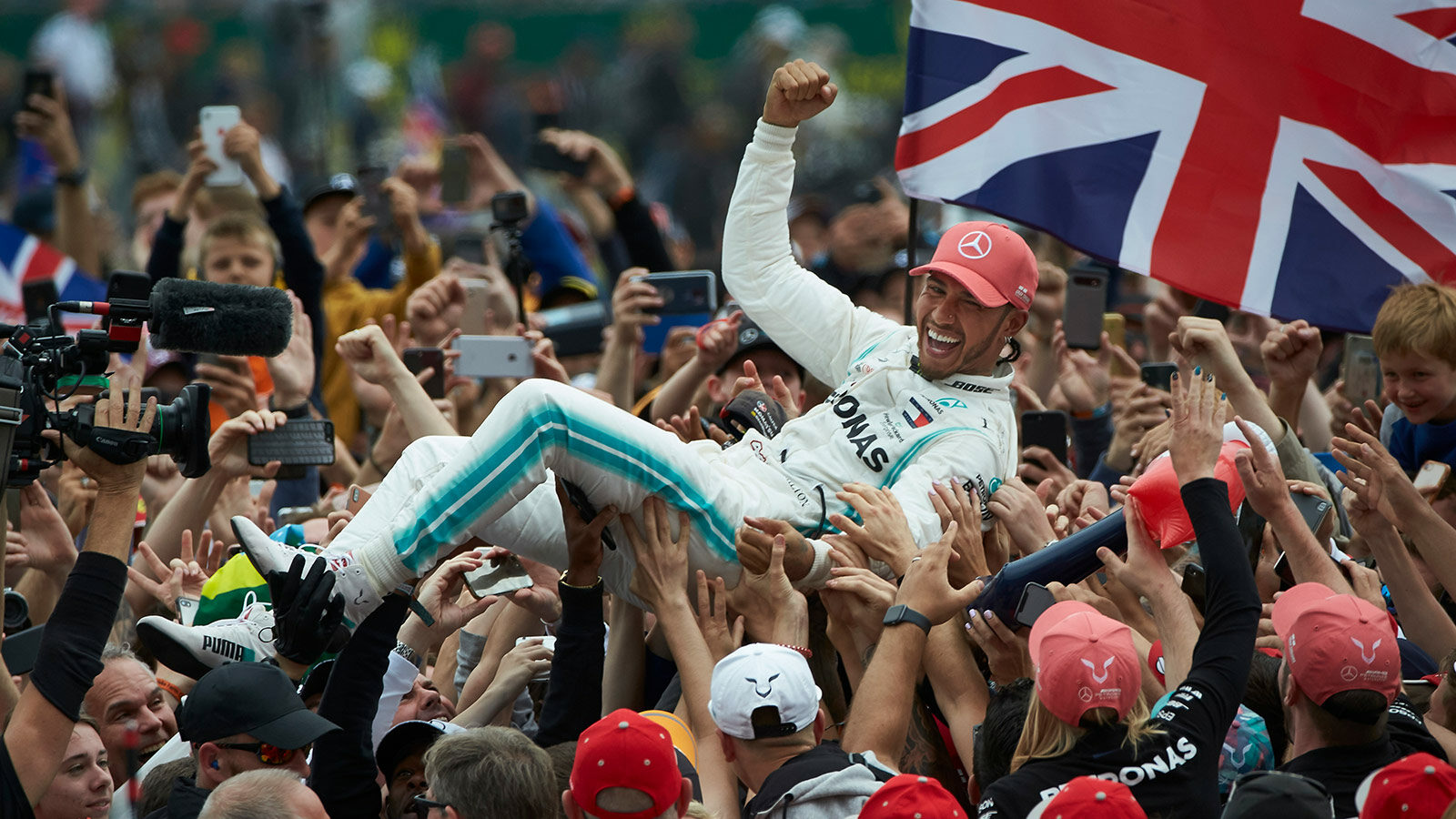 Formel-1: Lewis Hamilton sichert sich Rekordsieg in Silverstone