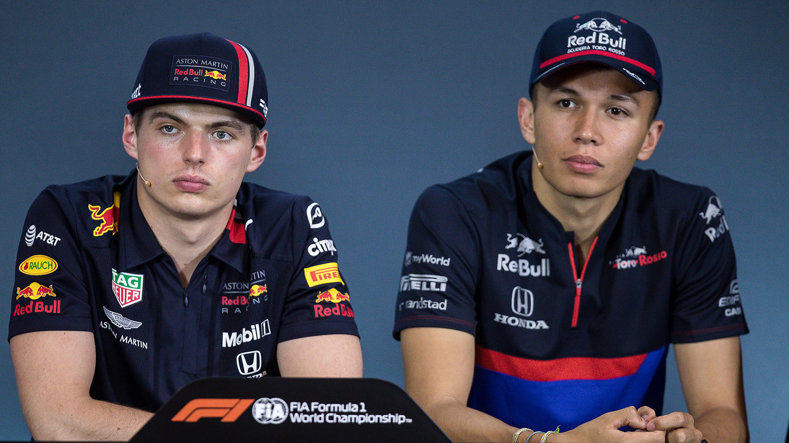 Alex Albon & Max Verstappen