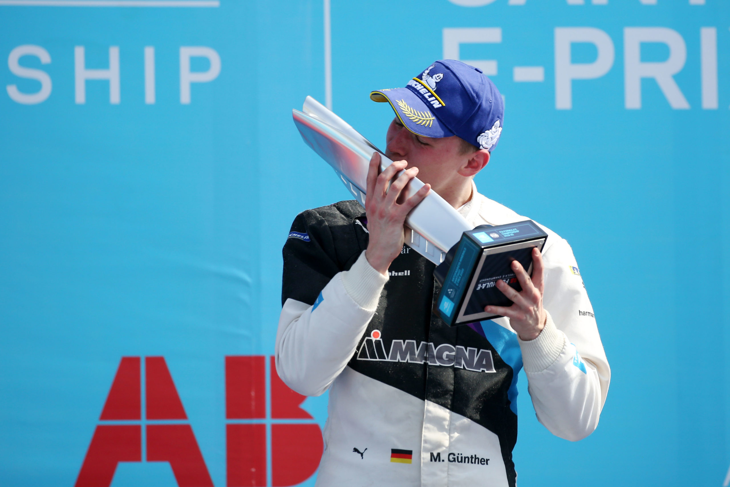 Santiago de Chile (CHL), 16th-18th January 2020. ABB FIA Formula E Championship, Season 6, BMW i Andretti Motorsport, Winner Maximilian Günther (GER), BMW iFE.20 No28.