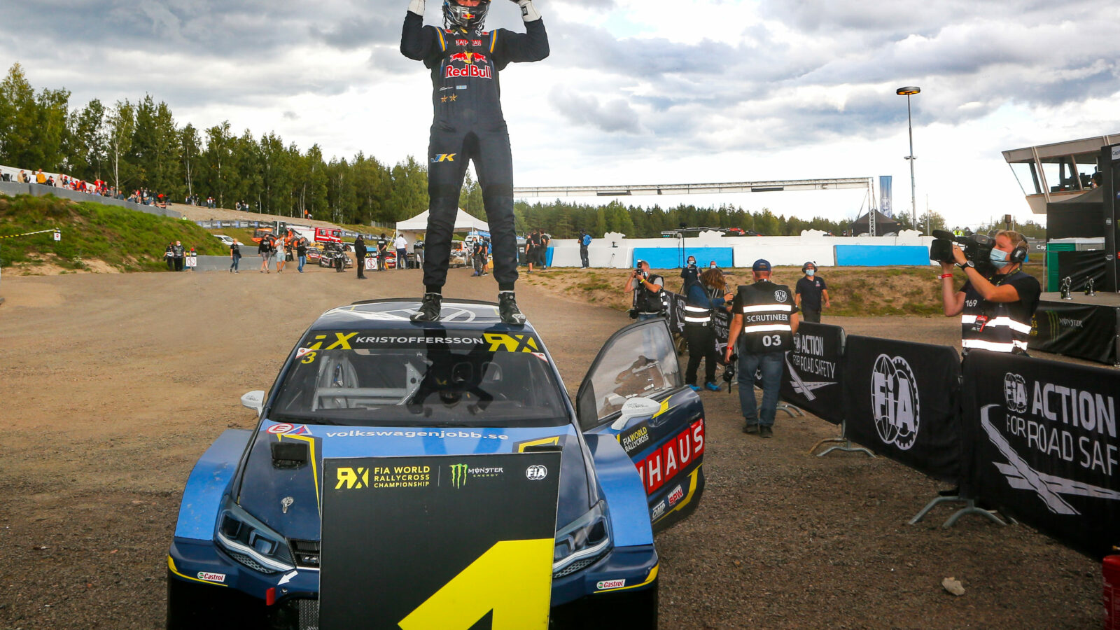Rallycross: Johan Kristoffersson gewinnt auch in Finnland