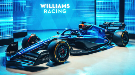 Formel-1: Williams zeigt FW45 Lackierung