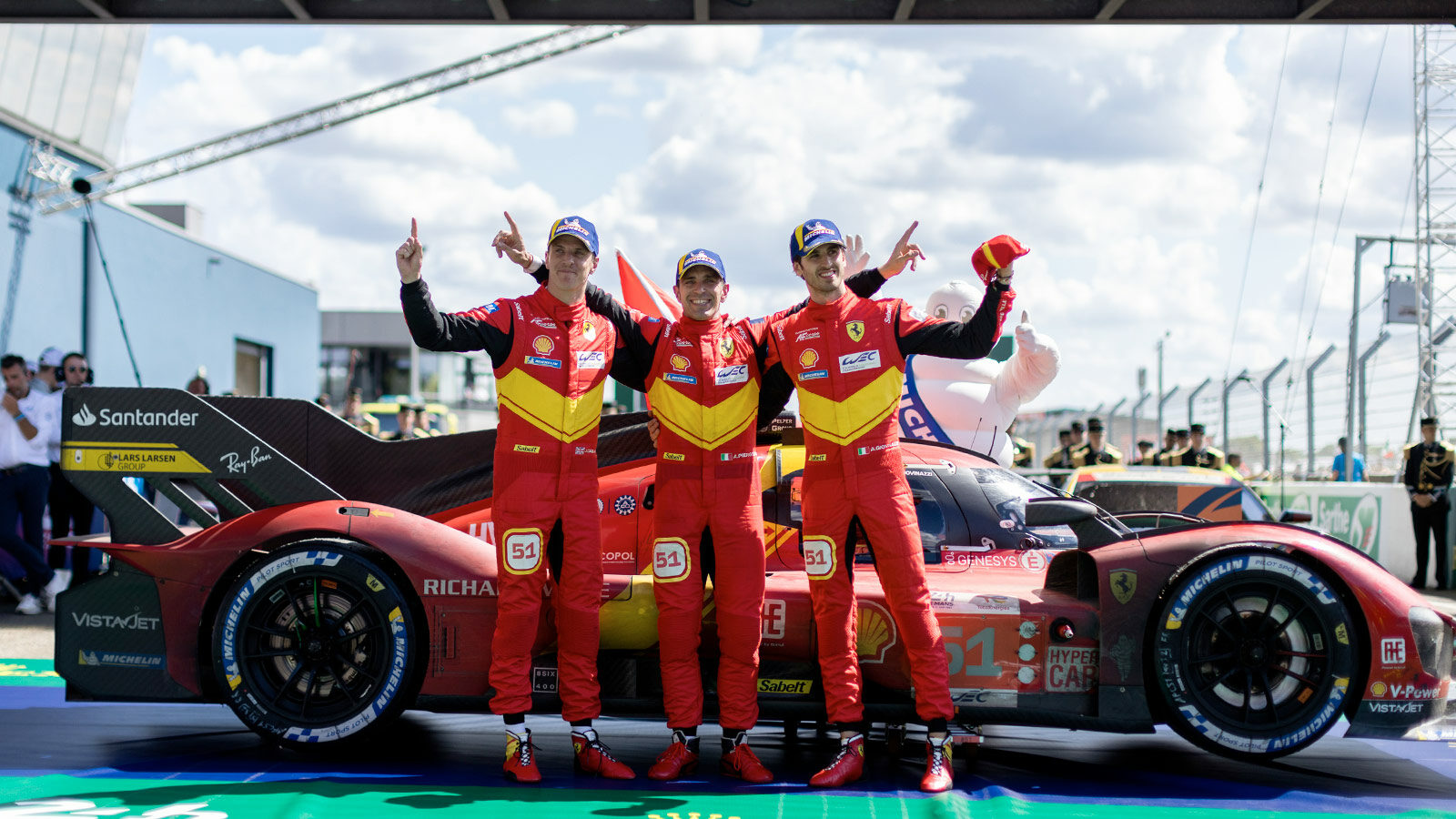Ferrari holt historischen Sieg bei den 24 Stunden von Le Mans