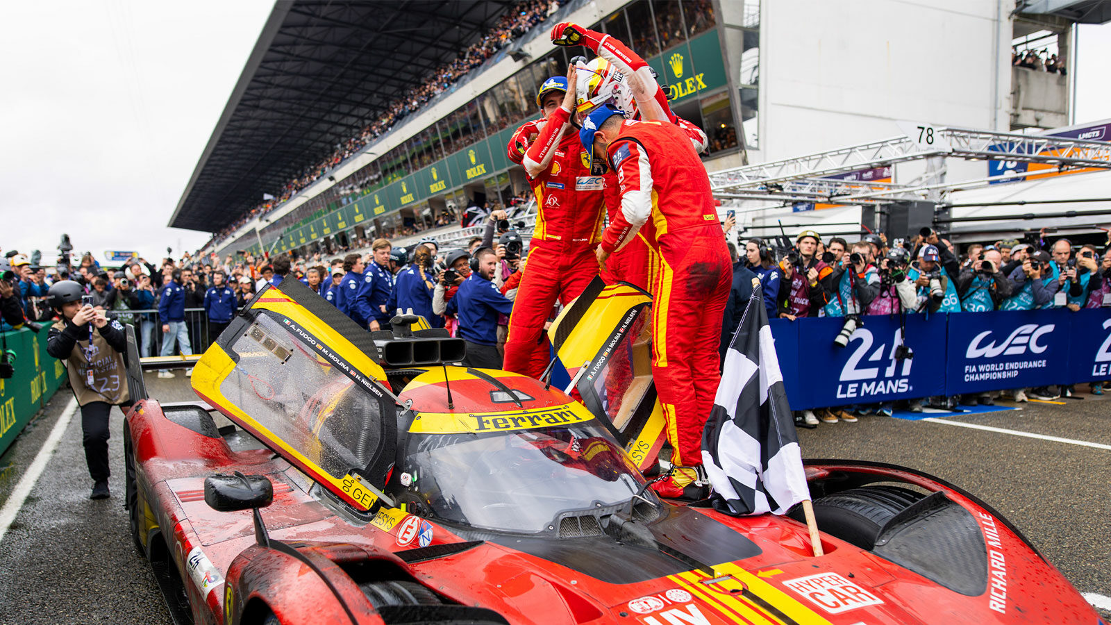 24 Stunden Le Mans: Ferrari Nr. 50 gewinnt die 24 Stunden von Le Mans