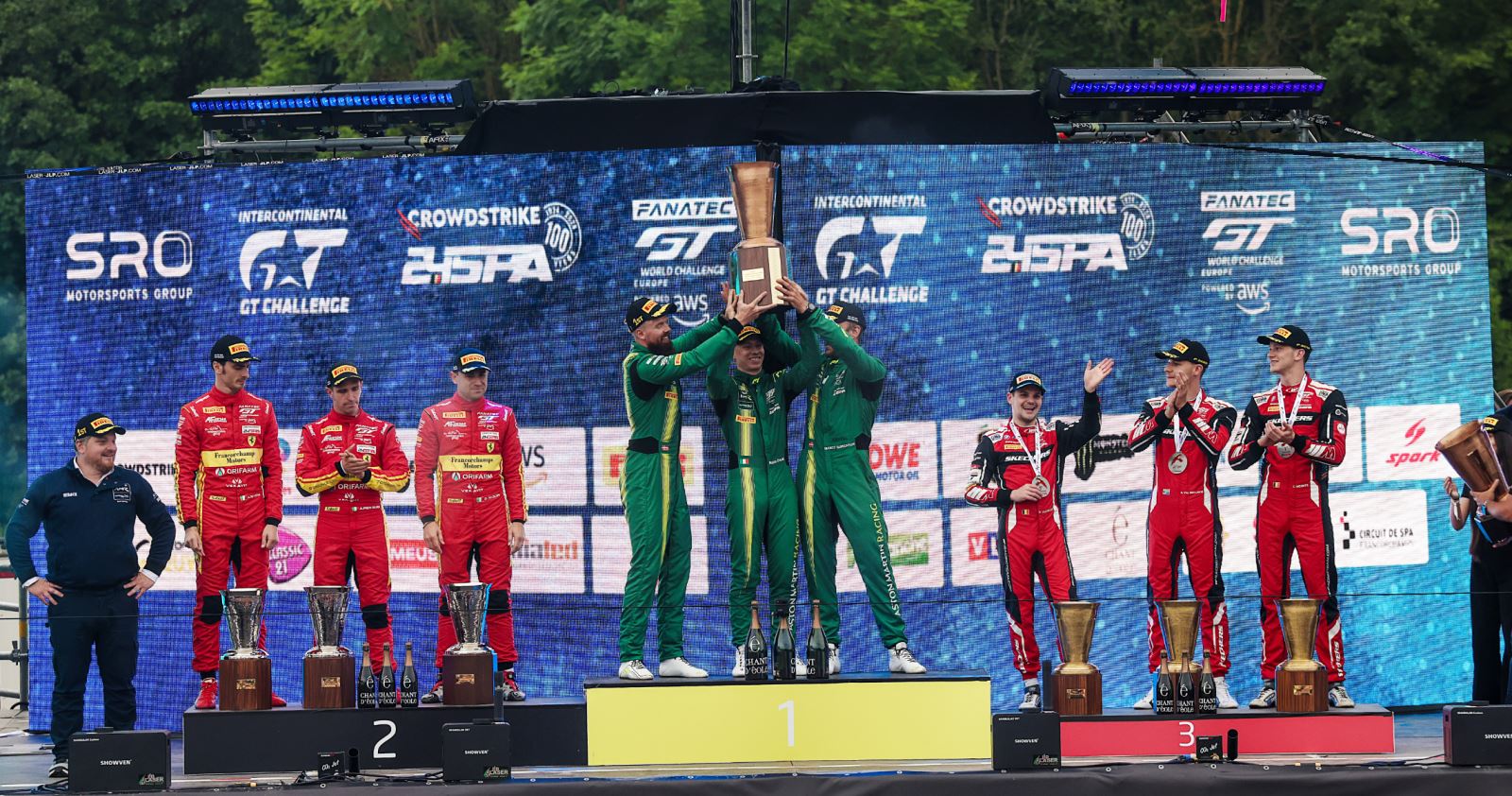 24 Stunden Spa: Comtoyou Racing gewinnt 24h Spa mit Aston Martin