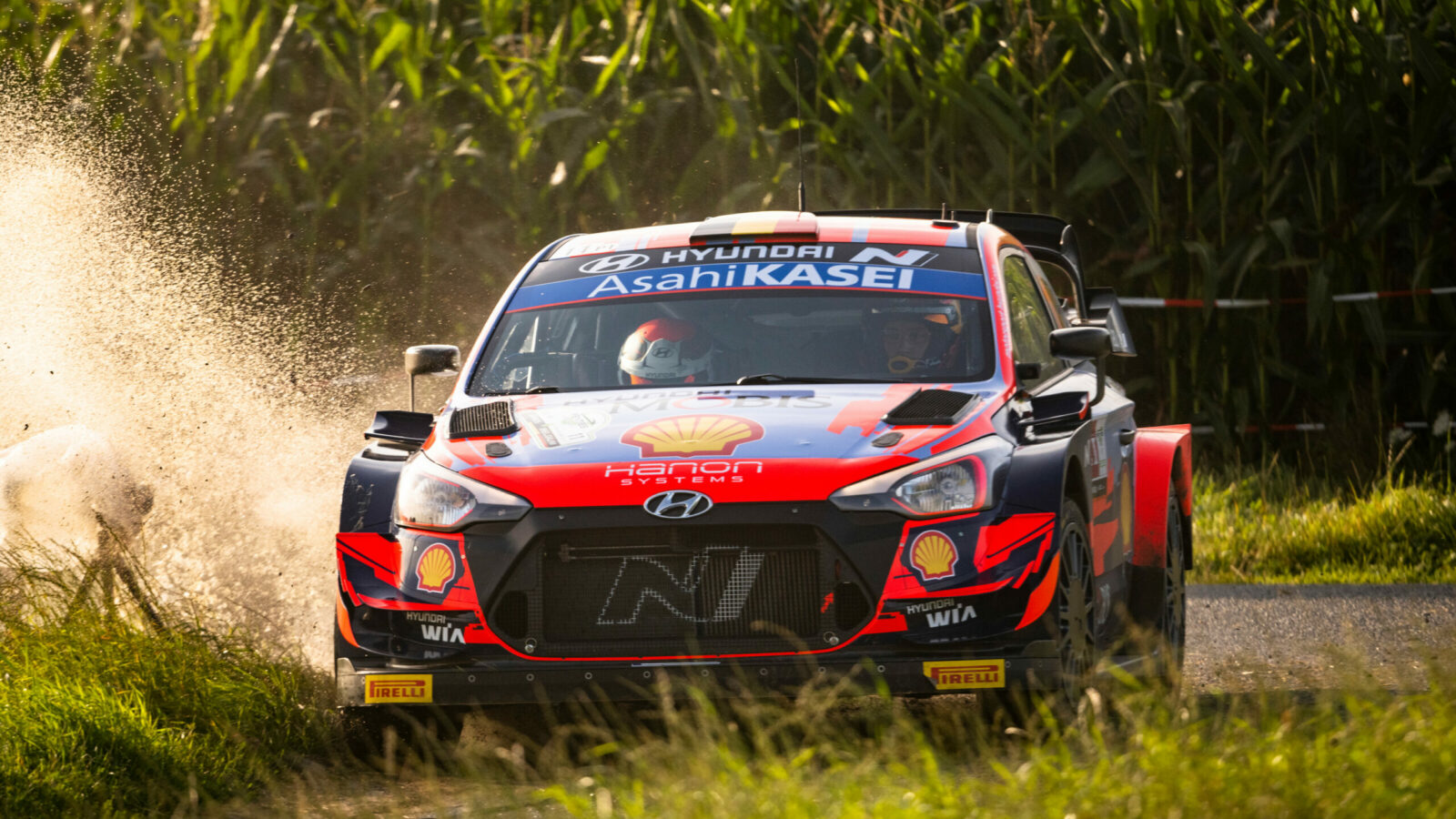 Thierry Neuville leads after first day in Belgium