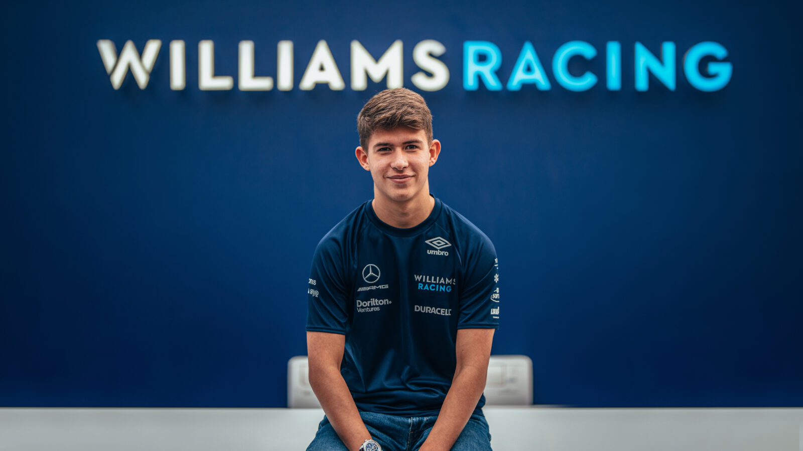 Oliver Gray new to the Williams Racing Driver Academy